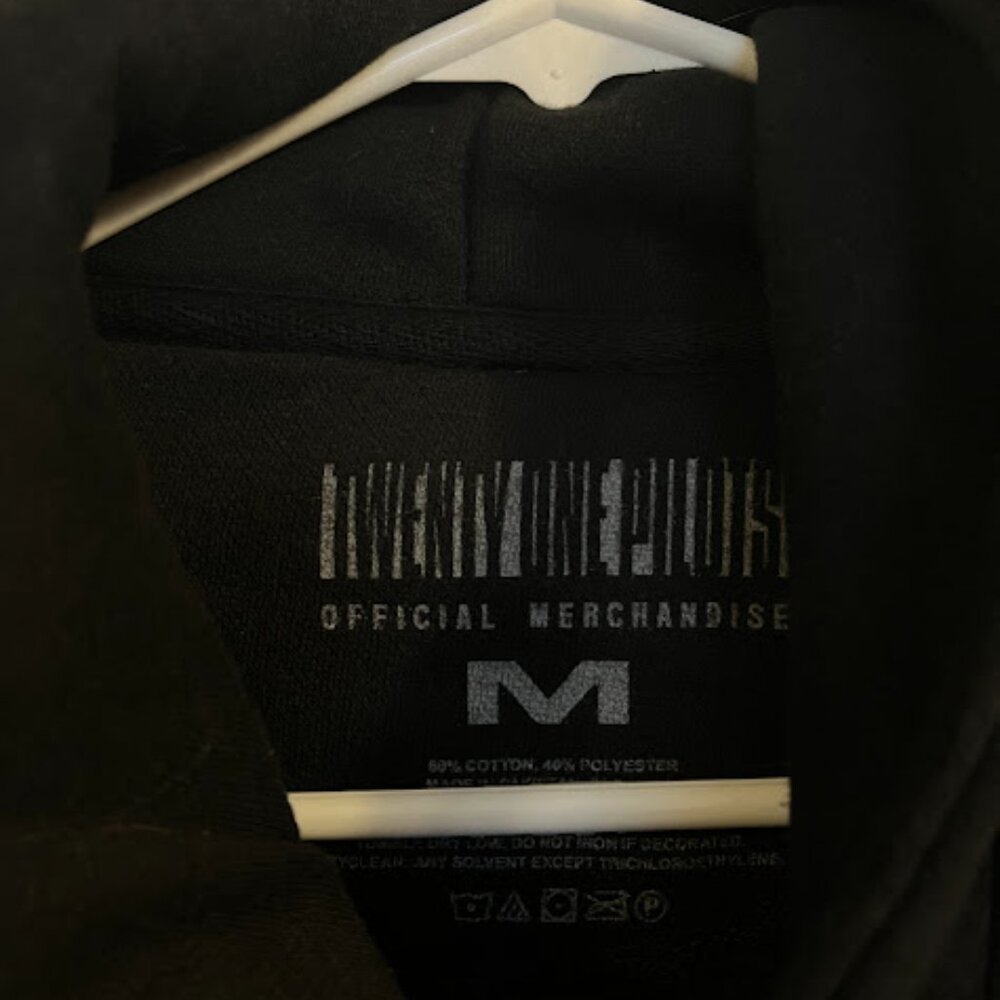 Clancy Tour Hoodie Merch Twenty One Pilots - Picture 2 of 2